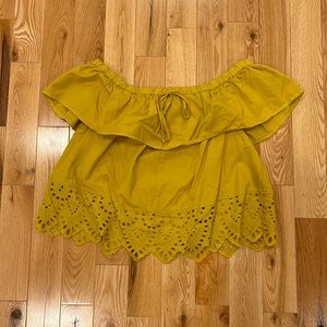 Madewell off-shoulder tank